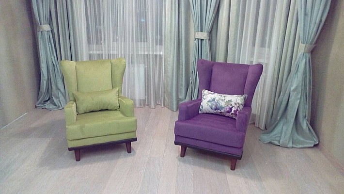 Кресла Ритм фисташка и сиреневое