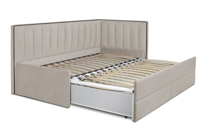 Кровать «Порше» (Кремовый)