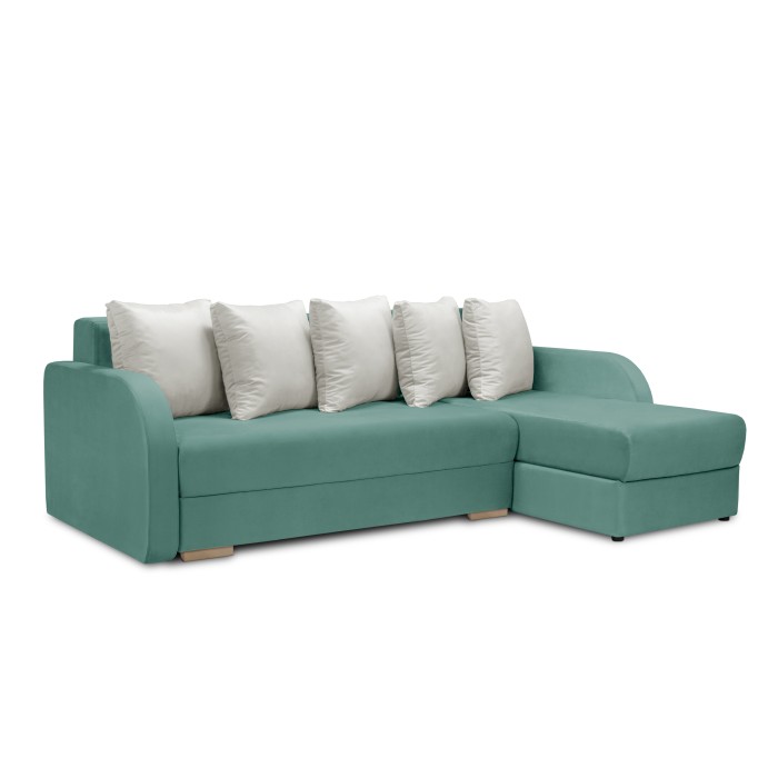 Мягкий угол «Саванна» (Аквамариновый)