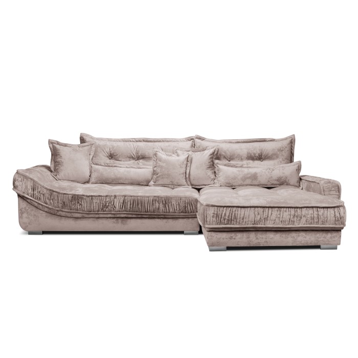 Мягкий угол «Бруно» правый (Кремовый)