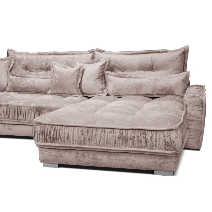 Мягкий угол «Бруно» правый (Кремовый)