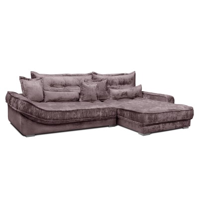 Мягкий угол «Бруно» правый (Какао)