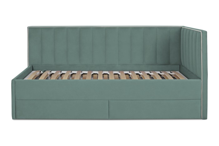 Кровать «Порше» (Аквамариновый)