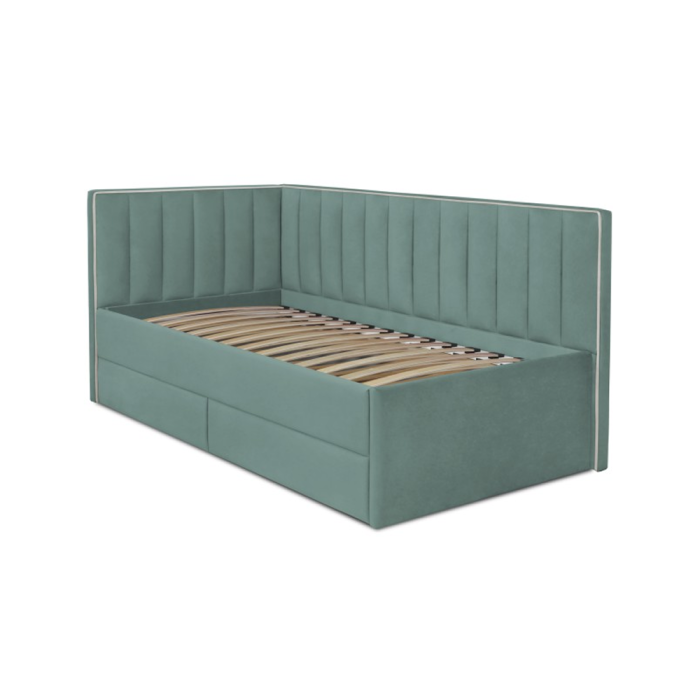 Кровать «Порше» (Аквамариновый)