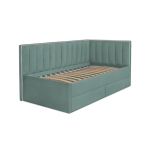 Кровать «Порше» (Аквамариновый)