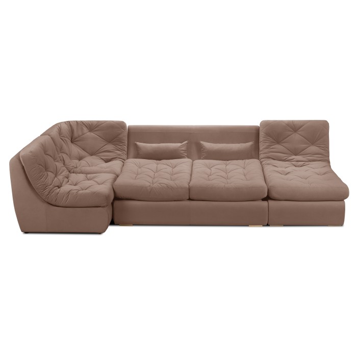 Мягкий угол «Борнео» П-образный (Какао)