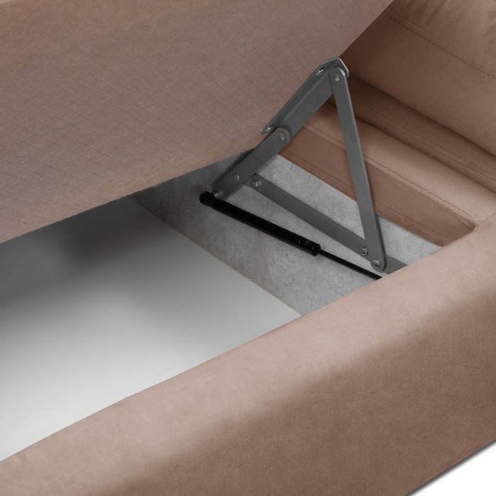 Мягкий угол «Борнео» П-образный (Какао)