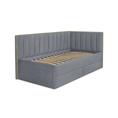 Кровать «Порше» (Серый)