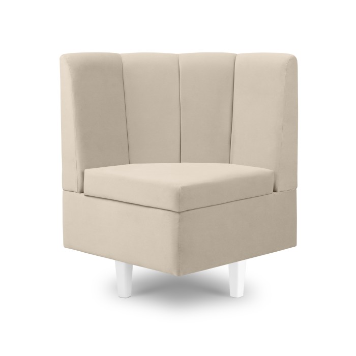 Модуль «Лео» угловой сектор (Кремовый)