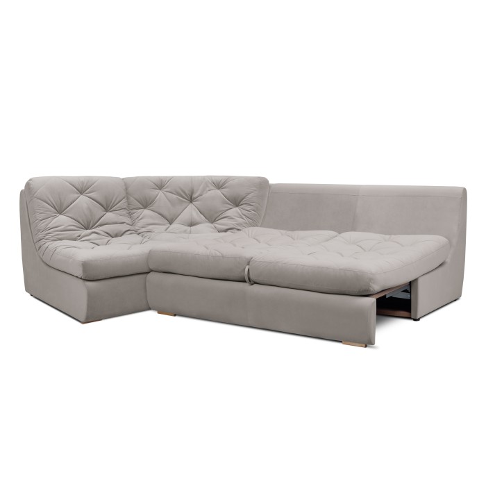 Мягкий угол «Борнео» (Серый)