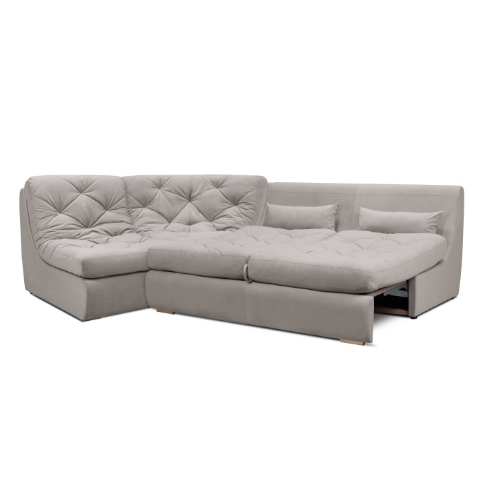 Мягкий угол «Борнео» (Серый)