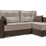 Мягкий угол «Перс» (Бежевый/Мокко)