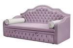 Кровать «Инфинити» 900×2000 с мех. дельфин (Лавандовый)