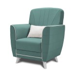 Кресло отдыха «Шарлиз» (Аквамариновый)