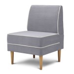 Диван отдыха «Бадди» 600 (Светло-серый)