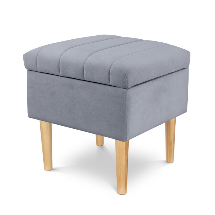 Пуф «Париж» (Серый)