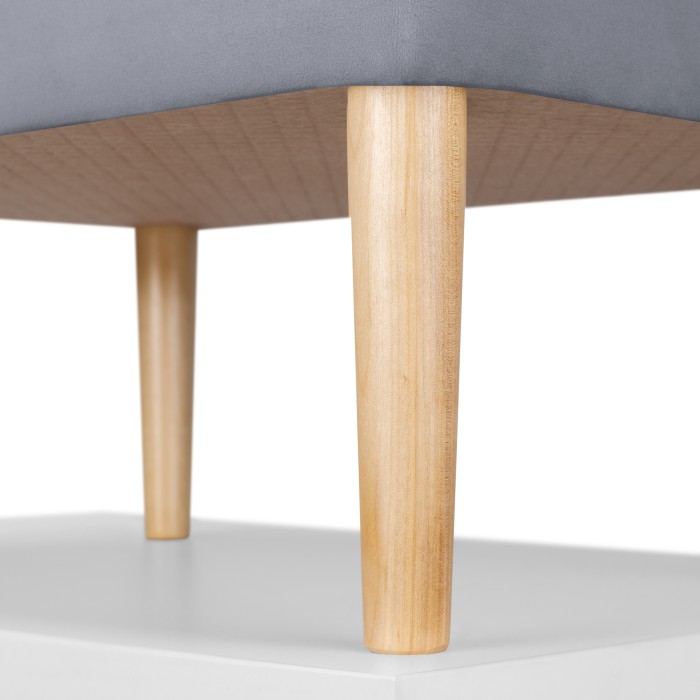 Пуф «Париж» (Серый)