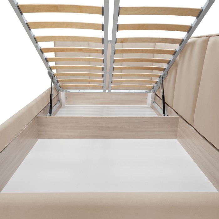 Кровать «Лайф» (Кремовый)