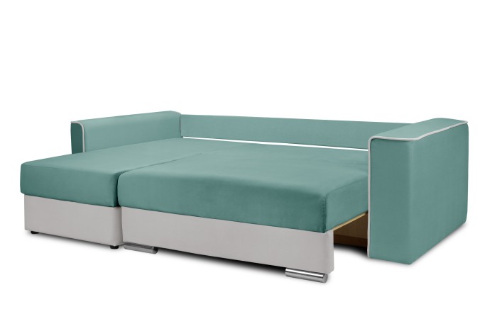 Мягкий угол «Айрон» (Аквамариновый)