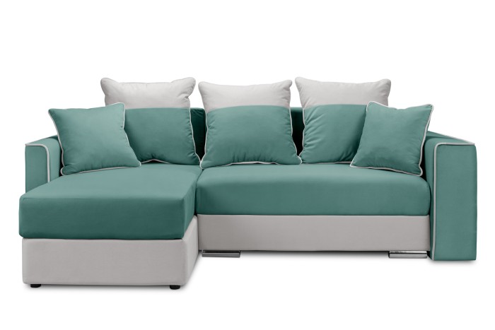 Мягкий угол «Айрон» (Аквамариновый)