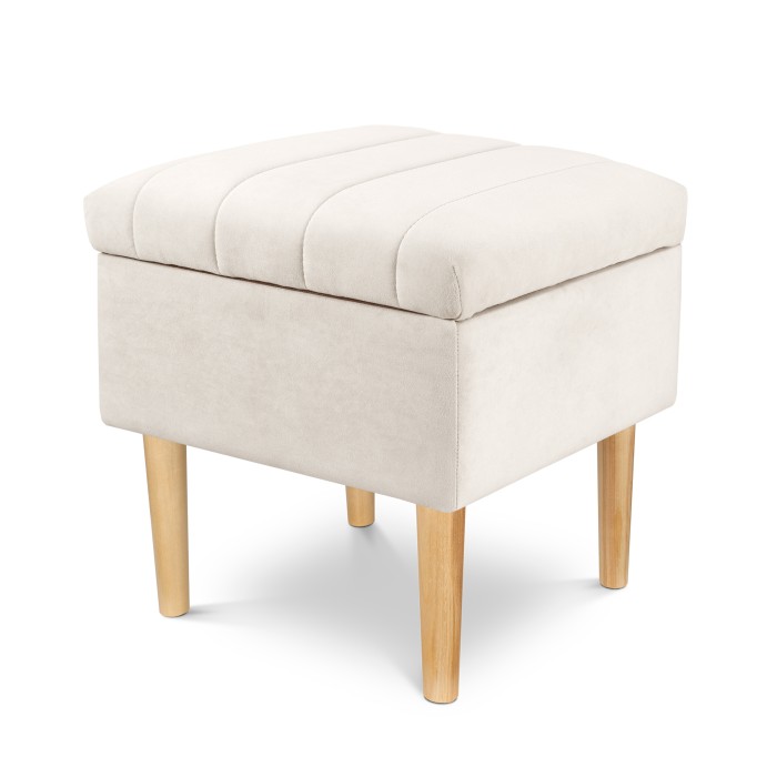 Пуф «Париж» (Кремовый)