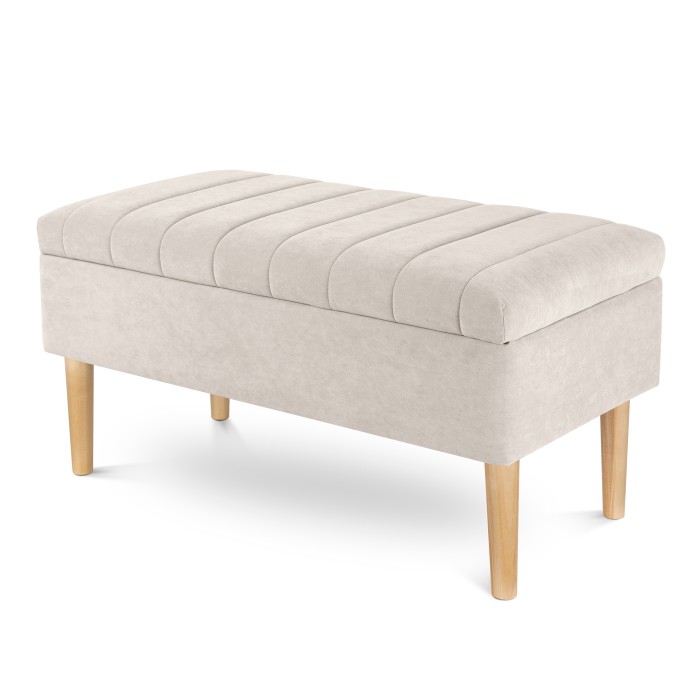 Пуф «Париж» (Кремовый)