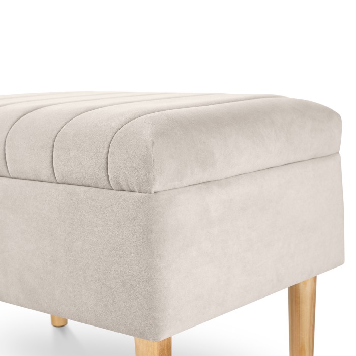 Пуф «Париж» (Кремовый)