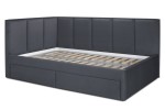 Кровать «Лайф» с ящиками (Серый)