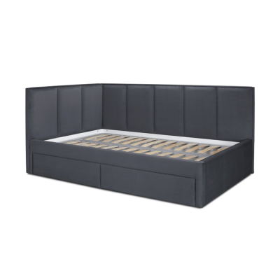 Кровать «Лайф» с ящиками (Серый)