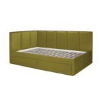 Кровать «Лайф» с ящиками (Горчичный)