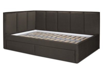 Кровать «Лайф» с ящиками (Коричневый)