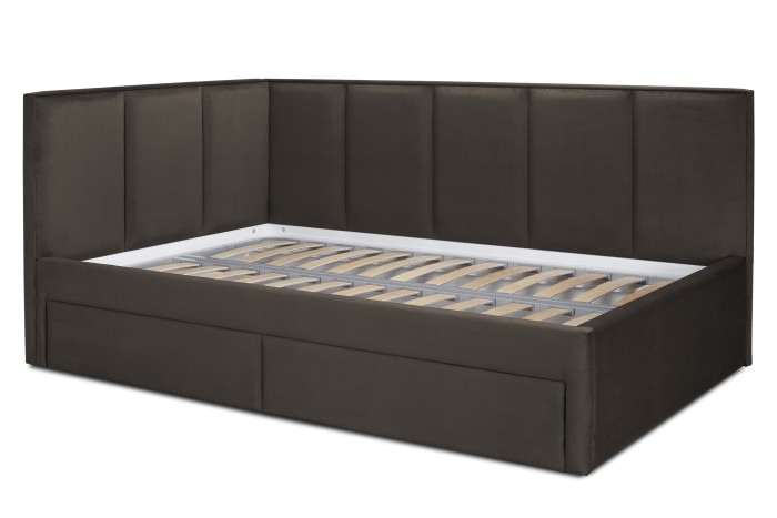 Кровать «Лайф» с ящиками (Коричневый)