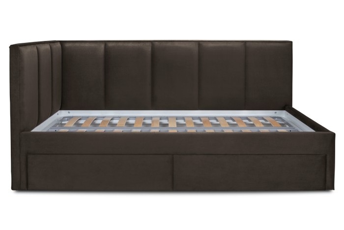 Кровать «Лайф» с ящиками (Коричневый)
