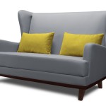 Диван отдыха «Ритм» (Серый/Горчичный)