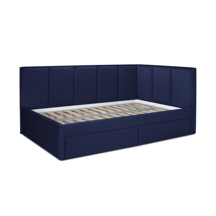Кровать «Лайф» с ящиками (Синий)
