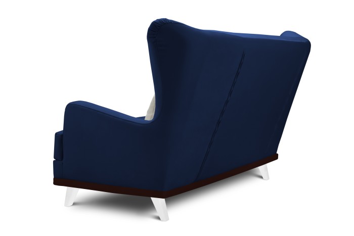 Диван отдыха «Ритм» (Синий/Белый)