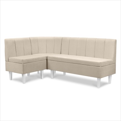 Кухонный уголок «Лео» 1260×1900 (660×580×1320) (Кремовый)