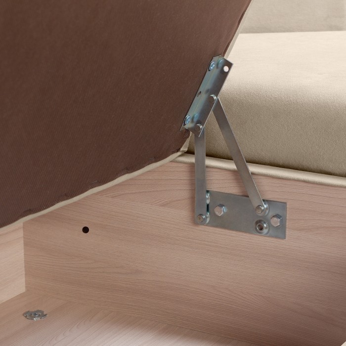 Кухонный уголок «Лео» 1260×1900 (660×580×1320) (Кремовый)