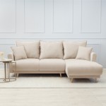 Мягкий угол «Мия» (Кремовый)