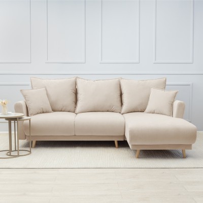 Мягкий угол «Мия» (Кремовый)