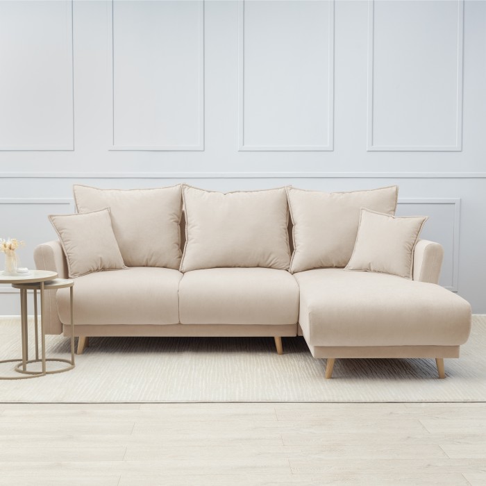 Мягкий угол «Мия» (Кремовый)