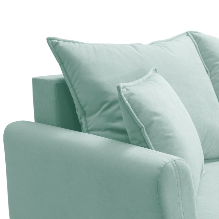 Мягкий угол «Мия» (Мятный)