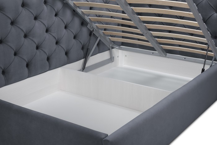 Кровать «Оливия» (Серый)