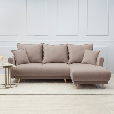 Мягкий угол «Мия» (Какао)