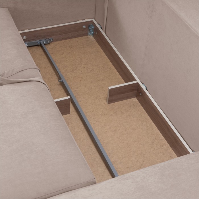 Мягкий угол «Мия» (Какао)