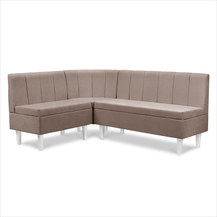 Кухонный уголок «Лео» 1480×1900 (880×580×1320) (Какао)