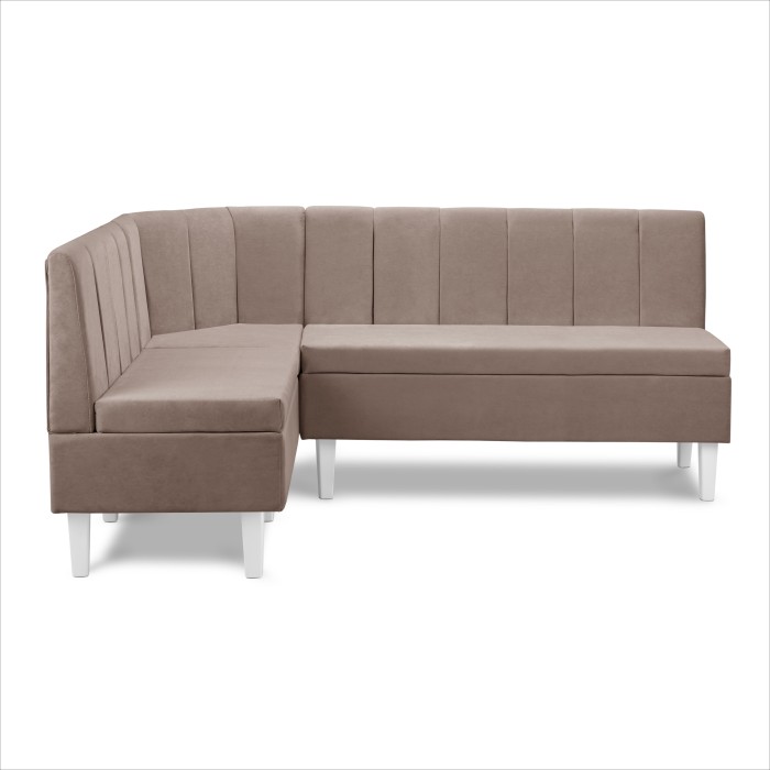 Кухонный уголок «Лео» 1480×1900 (880×580×1320) (Какао)