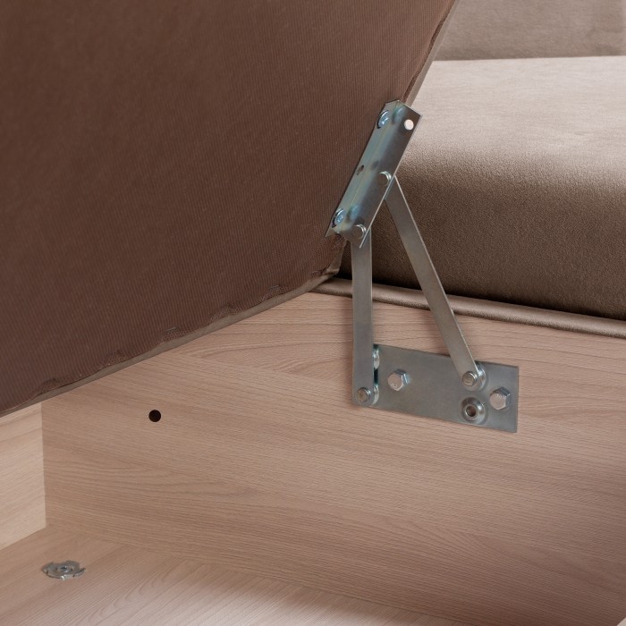 Кухонный уголок «Лео» 1480×1900 (880×580×1320) (Какао)