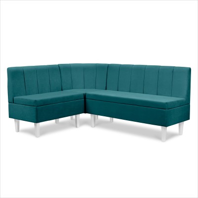 Кухонный уголок «Лео» 1480×1900 (880×580×1320) (Изумрудный)