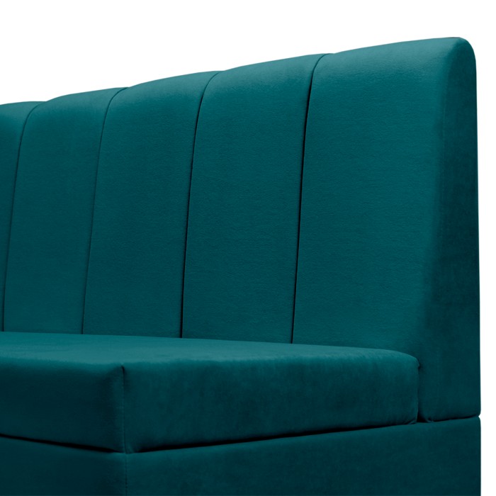 Кухонный уголок «Лео» 1480×1900 (880×580×1320) (Изумрудный)